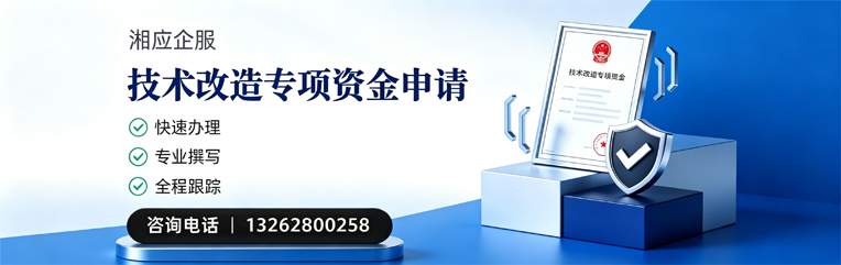 宿州技术改造专项资金申报服务