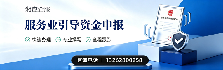 宿州服务业引导资金申报服务