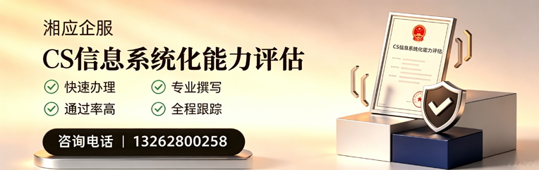 宿州CS信息系统化能力评估申报服务