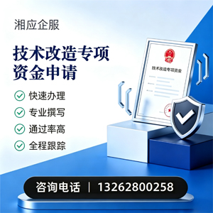 宿州技术改造专项资金申报服务